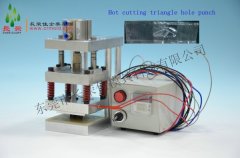 Hot cutting hole punch Triangle hole punch